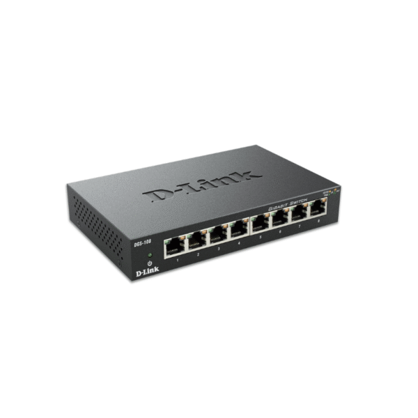 D-link DGS-108 8-Port Gigabit Unmanaged Desktop Switch