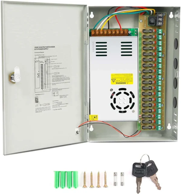 30 Amps Closed CCTV Power Supply