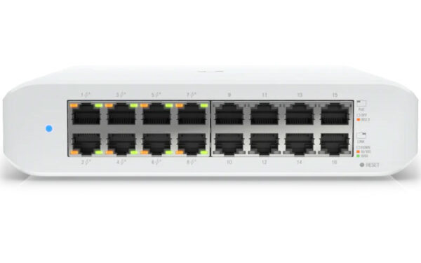 UBIQUITY 16 PORT SWITCH (USW-LITE -16 -POE)