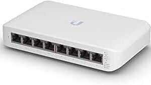 UNIFI 8 POE SWITCH ( USW-LITE-8- POE)