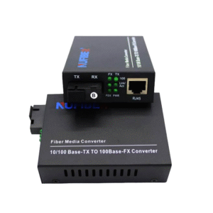 NUFIBER MEDIA CONVERTER 10/100Mbps SINGLE MODE