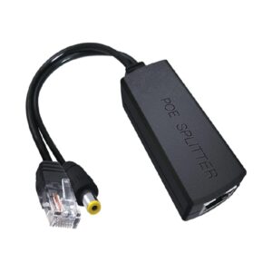 PoE Splitter Adapter 48V to 12V – 2 Pack, CCTV & VoIP, 10/100Mbps